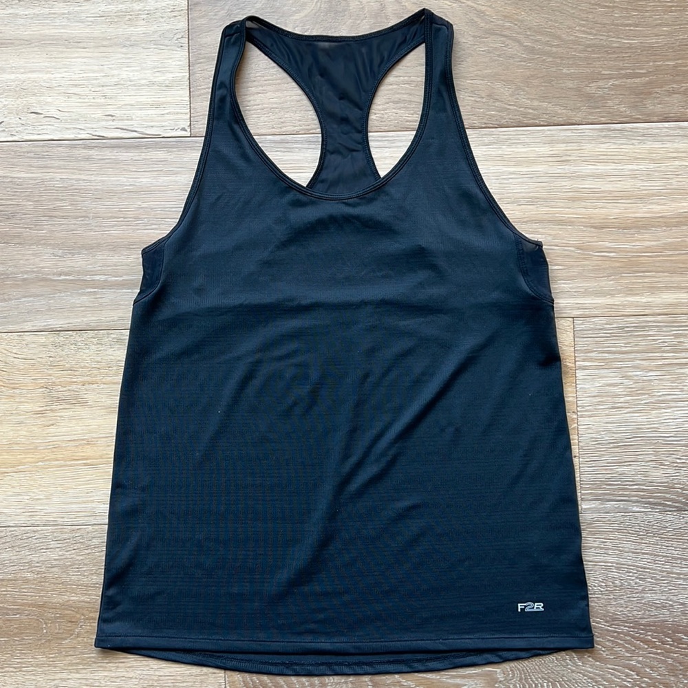 Fit2Run F2R athletic racer back tank medium